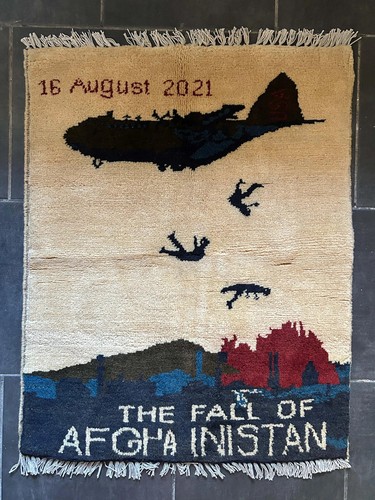 Authentic afghan war rug - authentic,