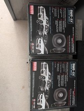 2 X Earthquake SWS Shallow Subwoofer for BMW MINI - No Gaskets Or Wiring Adapter