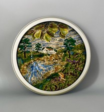 Only 5 Made! Cobridge Stoneware Silver Huge 36cm Charger By Anji Davenport