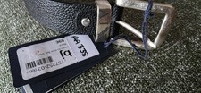 Armani Black Leather Belt One