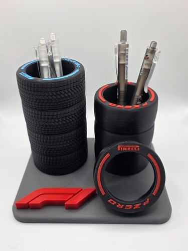 Pen holder desk organiser - f1,
