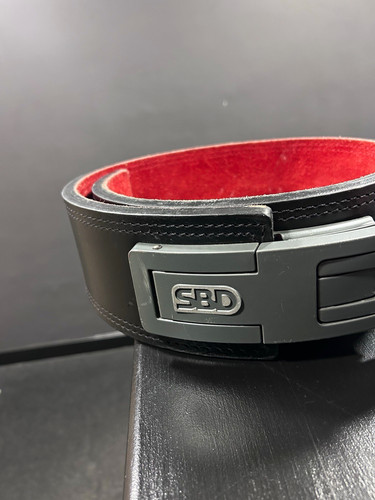 Sbd leather powerlifting belt - powerlifting,