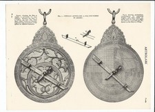 Bookplate:  Persian Astrolabe