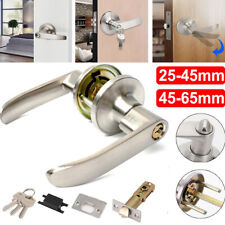Home Entry Lever Three-Handle Door Lock Set Bathroom Entrance Passage With Key