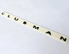 MINI R55 Clubman Piano Black Gloss Boot badge letters 51142465246