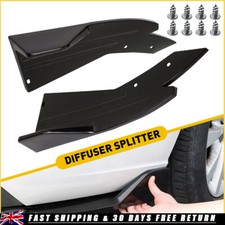 Rear Bumper Lip Wrap Angle