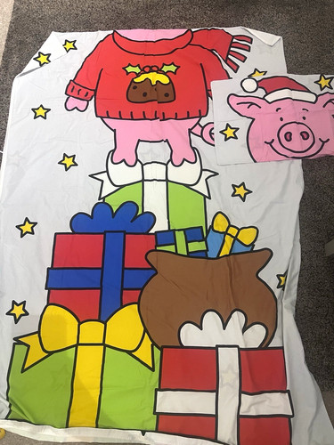 Percy pig single bedding - m&s,