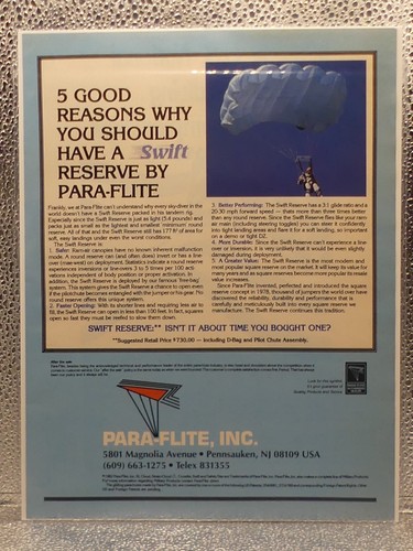 Vintage para flite swift - vintage,