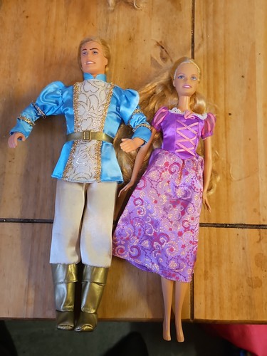 Barbie repunzel and - and, prince