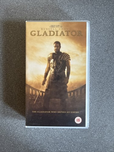 Gladiator vhs video - gladiator,