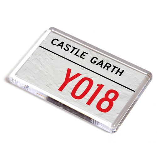 Fridge magnet castle - -,