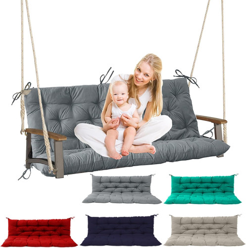 Outdoor swing cushions - outdoor, cushions,