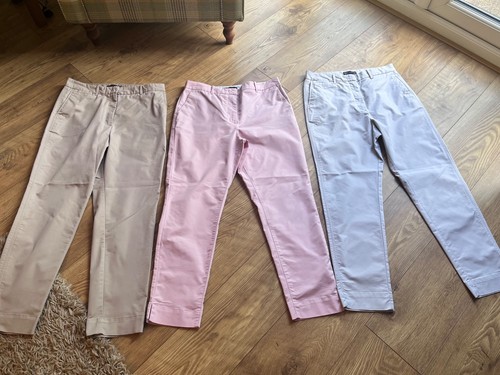 Womens chinos trousers x3 - womens, m&s