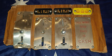 Vintage coin slot mechanisms - coin,