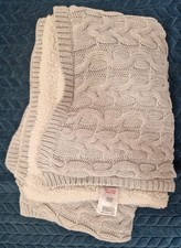 M&S Baby Knitted Blanket Grey