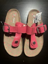 Next Girls Cork Bed Sandals