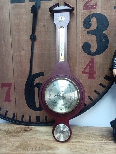 Vintage banjo style - vintage, barometer