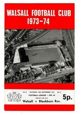Walsall - 1973-74 - Home