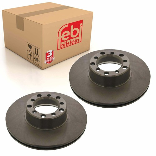 Pair front brake disc - front, fits