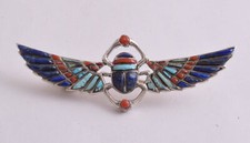 Egyptian scarab Silver