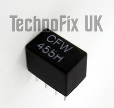 LT455HW 6kHz wide 455kHz IF ceramic filter replaces CFWS455H 4+1