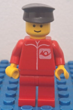 Lego Minifigure Town - Post Office Worker - post005