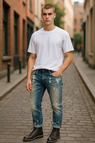 Prps men japanese denim - men's,