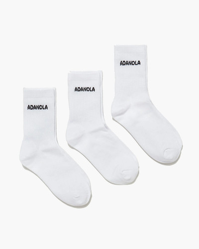 White adanola socks - white, of