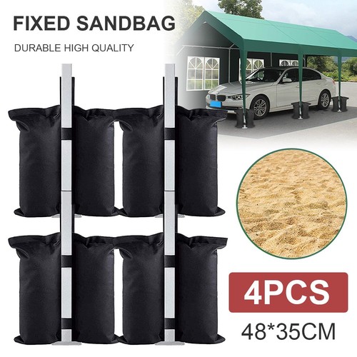 Gazebo sand bag weights - sand, 4x