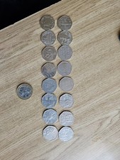 Collectors 50p English Coins And 1 £2 Coin. Special Edition