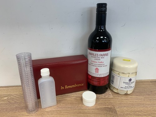 Portable holy communion set - holy, &