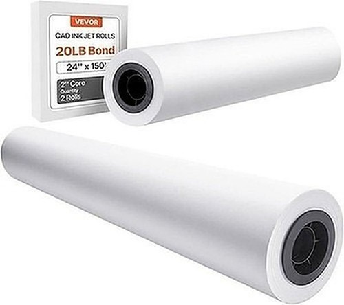 Plotter paper rolls - rolls, 24in