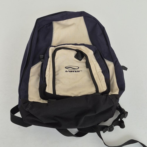 Vans backpack navy beige - vans,