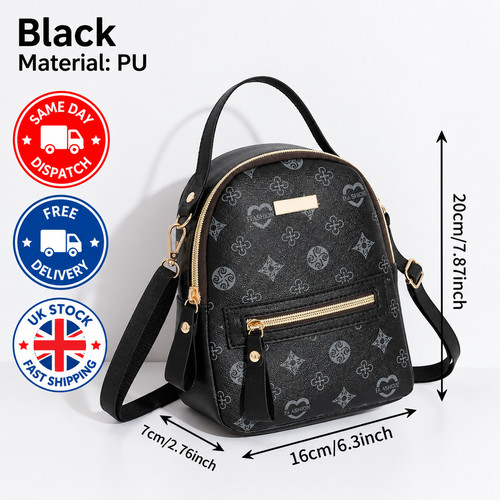 Womens small backpack - womens, pu
