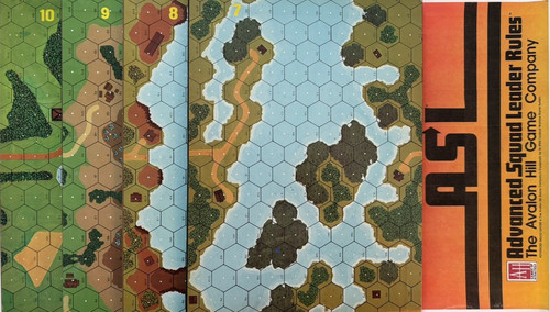 Advanced squad leader map - squad,