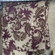 5 x 16” x 16” Purple/Plum Patterned Thick Draylon Cushion Covers