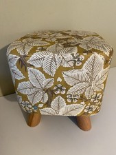 Square footstool With Handmade