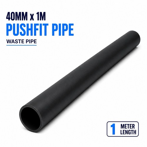 40mm push fit waste pipe - push,
