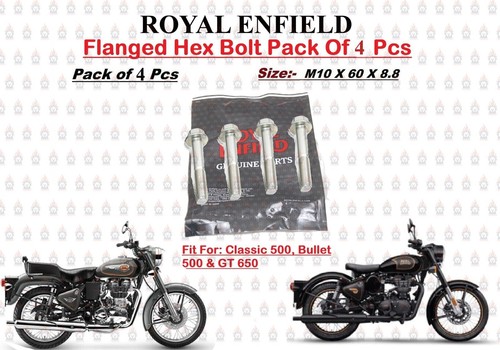 Royal enfield flanged hex - enfield,