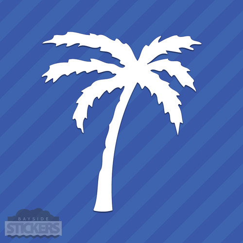 Palm tree vinyl decal - tree, sticker