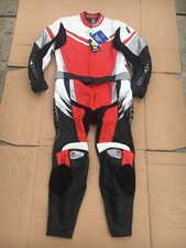 RICHA Mens Two Piece Leather Motorcycle Suit UK 42" Chest & 34" Waist (CB27X6)