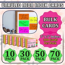 5"x3" Flash Cards Revision