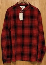 H&M Button Up Shirt Red Plaid