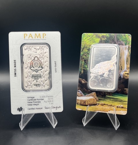 New 1oz silver pamp bar - ,
