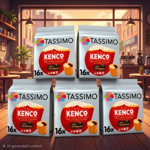 Tassimo kenco colombian coffee - tassimo,