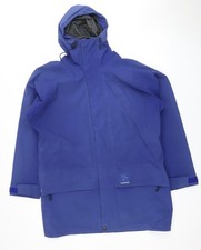 Karrimor Men's Blue Rain Coat Medium Hooded Waterproof