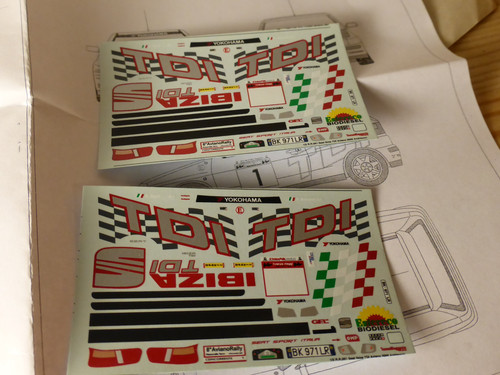 Decals for seat ibiza - decals,
