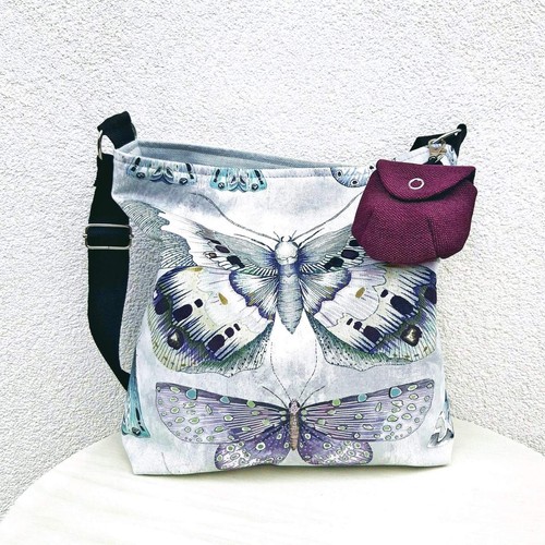 Slouchy butterfly print - slouchy,