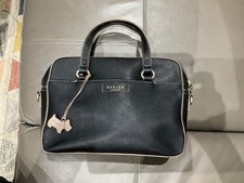 Radley black grab bag handbag