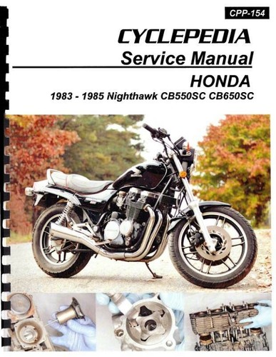 Honda cb550 cb650sc nighthawk - honda,